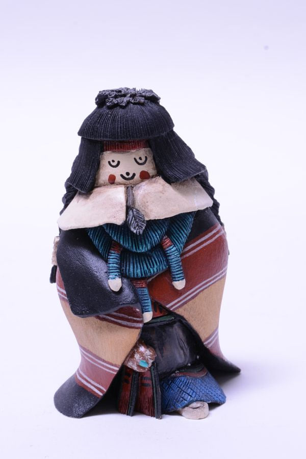 Hopi Pueblo HA HAI-I WUHTI Kachina Doll By Gerry Quotskuyva