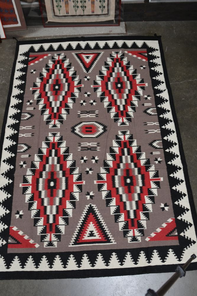Southwest Area Rug - All Wool -Klagatoh Style 6' x 9'