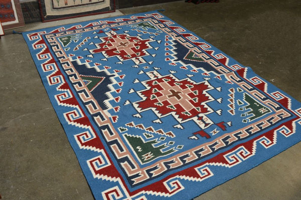 Southwest Area Rug - All Wool - Newlands Style 6' x 9'