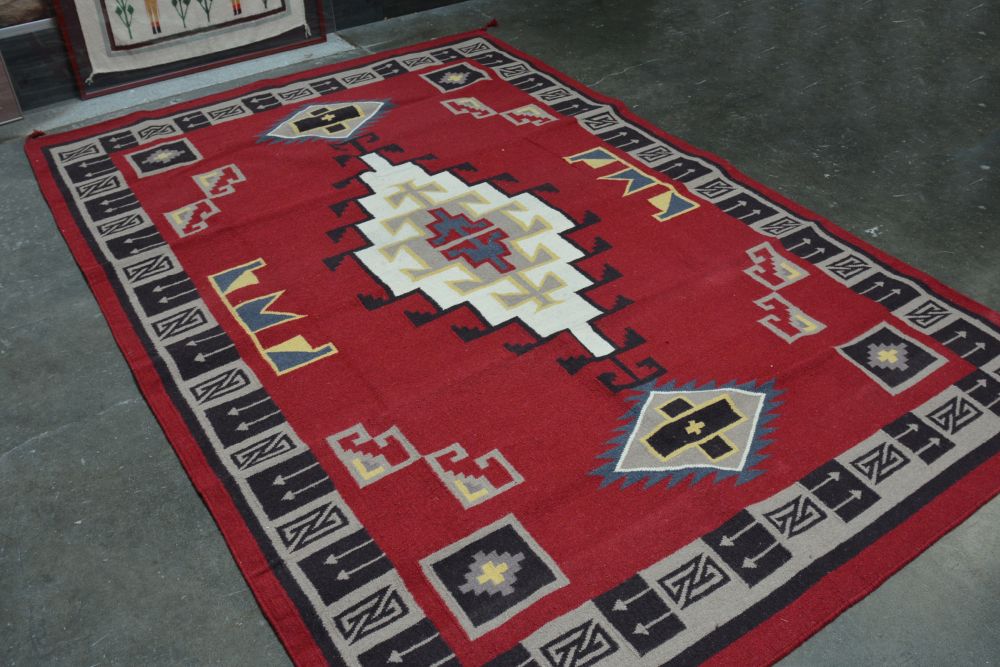 Southwest Area Rug - All Wool - Ganado Style 6' x 9'
