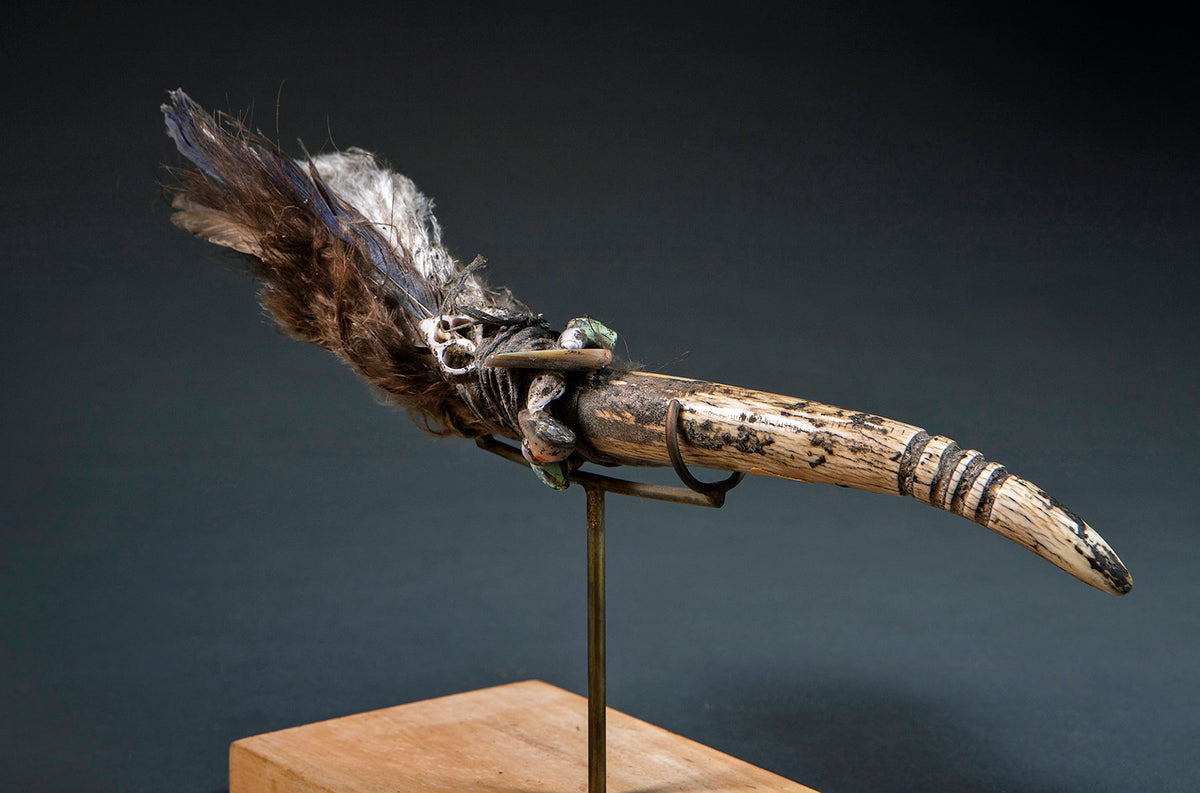 Antler Avanyu Fetish by master Teddy Weahkee