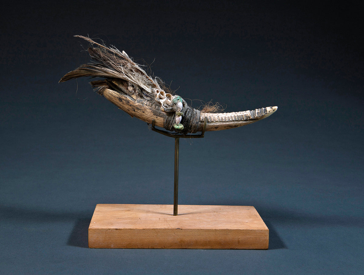 Antler Avanyu Fetish by master Teddy Weahkee 1890-1965