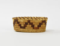 Papago Indian Basket with red yucca root