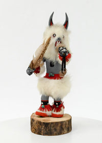 Navajo Wolf Kachina Doll By T. Grey