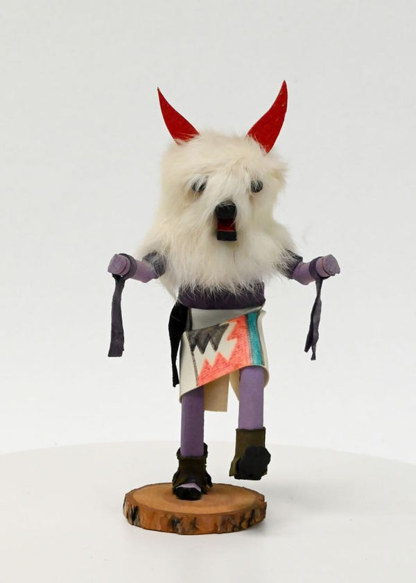 Navajo Wolf Kachina Doll By KB