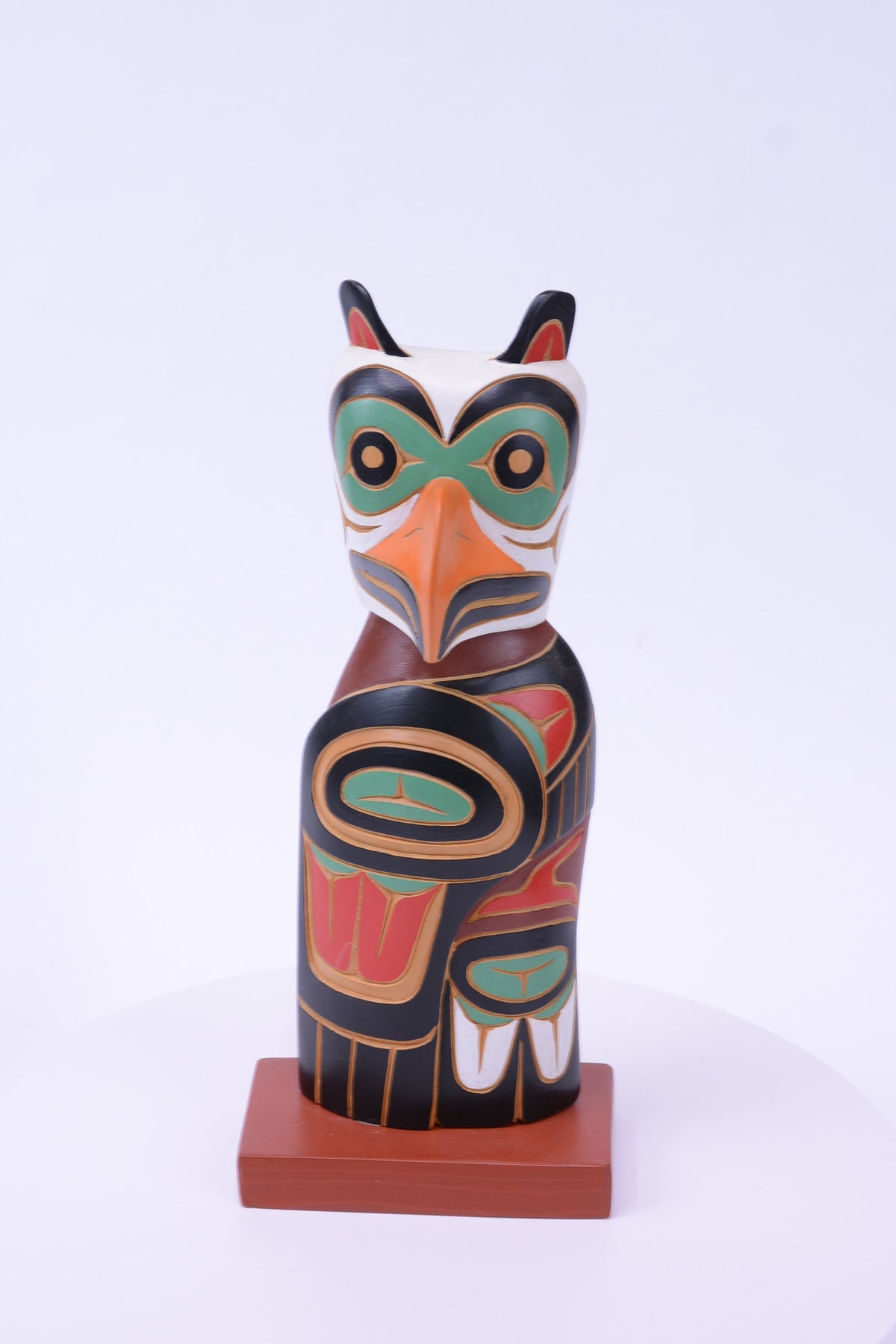 Kwakiutl Totem Pole by  John August