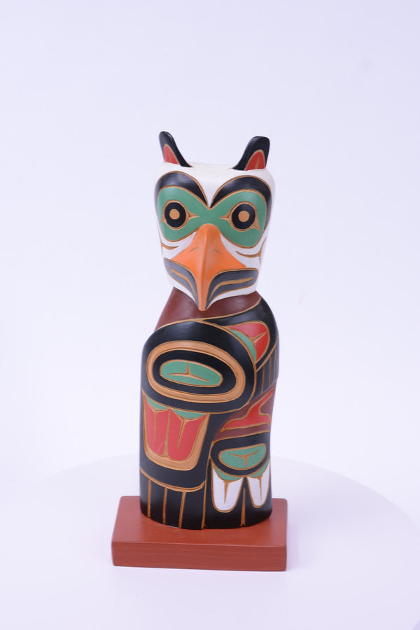 Kwakiutl Totem Pole by  John August