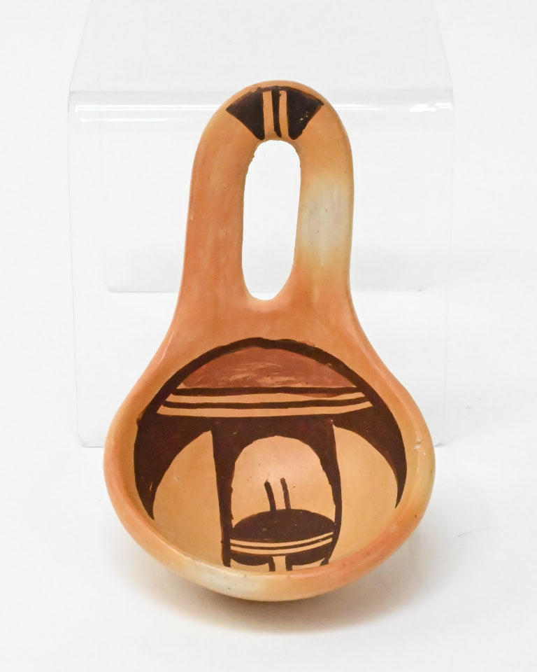 Vintage Hopi Pueblo Pottery Ladle