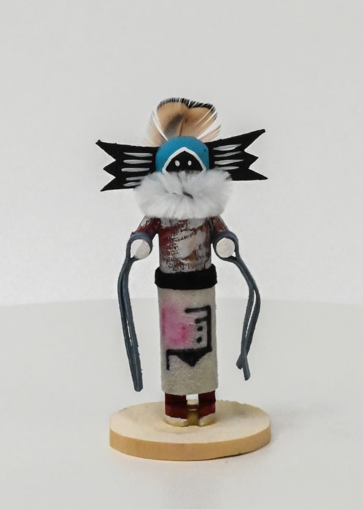 Navajo - Hopi Pueblo Crow Mother Kachina Doll By R. Grey