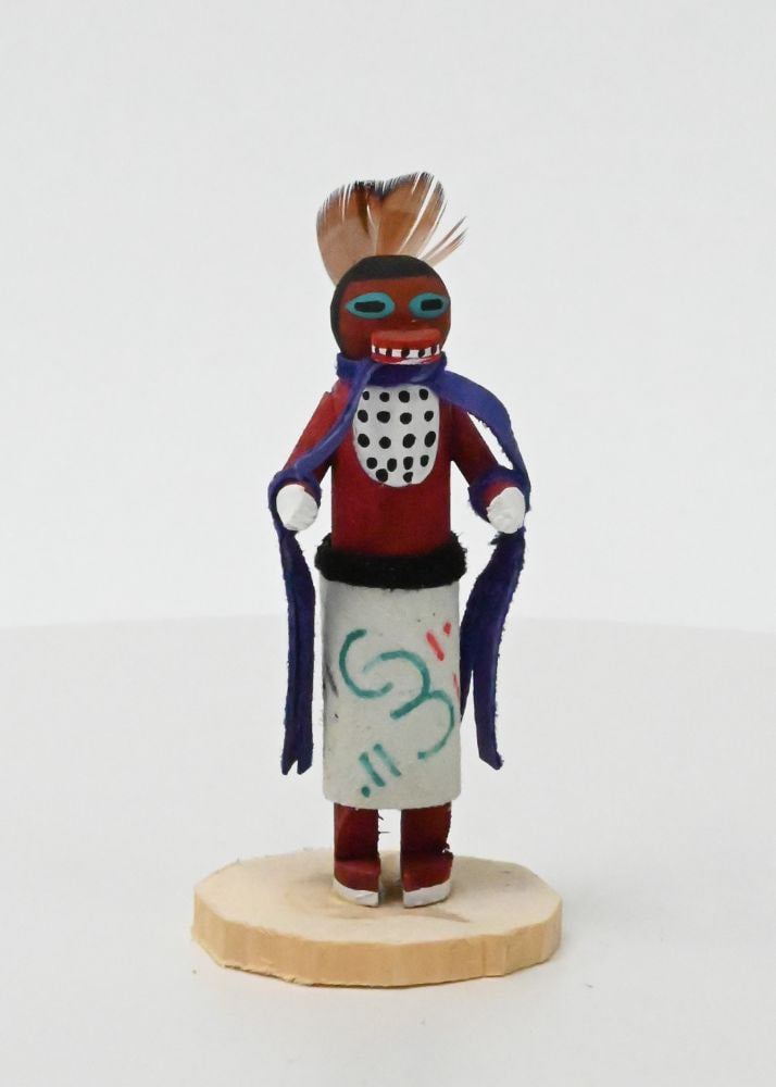 Navajo - Hopi Pueblo Mountain Lion Kachina Doll By R. Grey