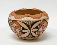 Acoma Polychrome Pottery Jar