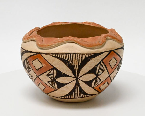 Acoma Polychrome Pottery Jar