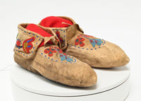 Northern Plains Cree Beaded Moccasins