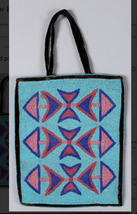 Crow Indian Beaded Pouch