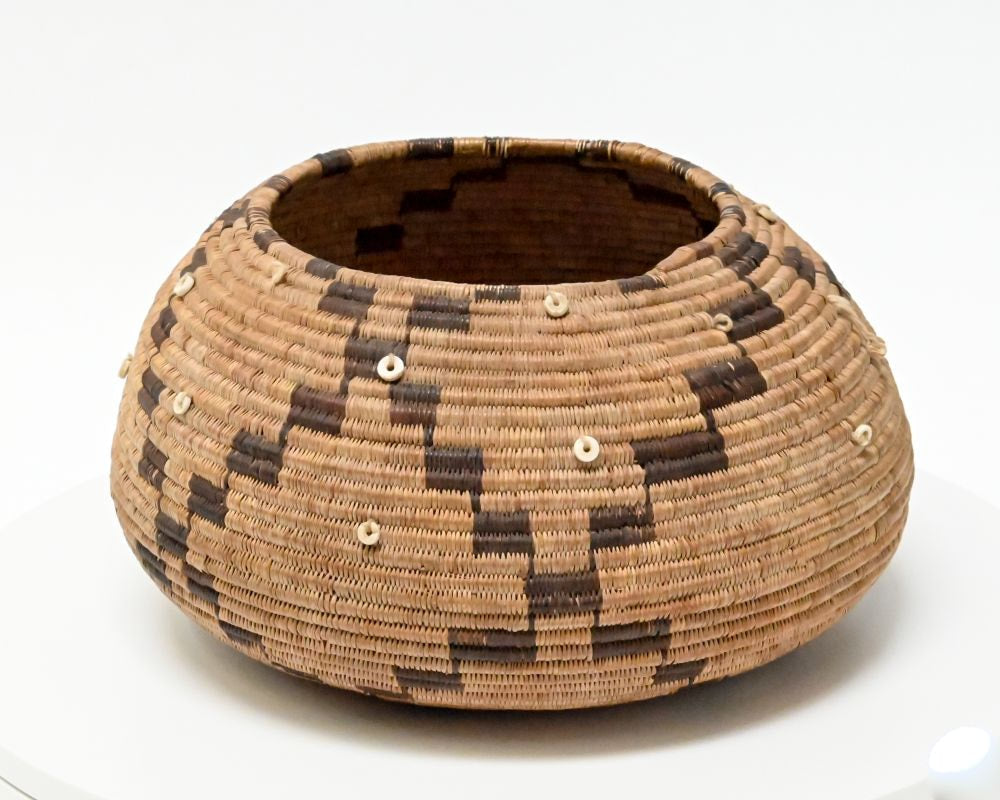 Antique Pomo Treasure Basket