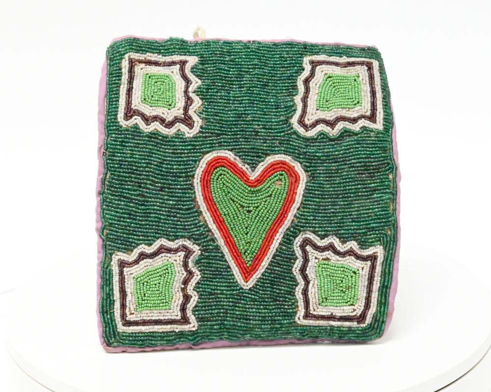 Antique Plateau Beaded Bag
