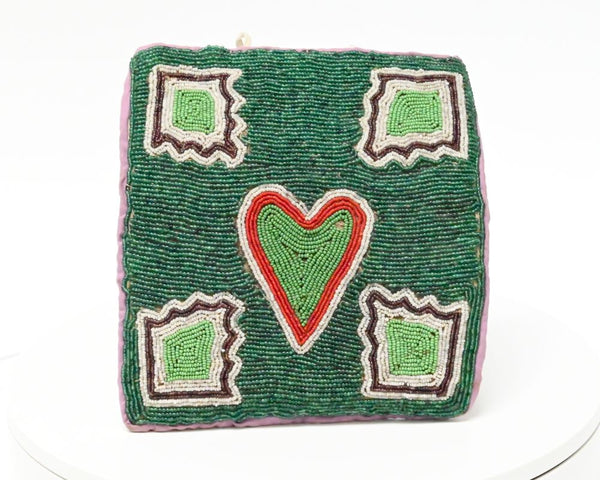 Antique Plateau Beaded Bag