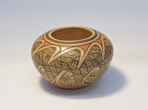 Hopi Pueblo Pottery Bowl By Elva Nampeyo
