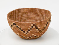 Antique Puget Sound imbricated basket