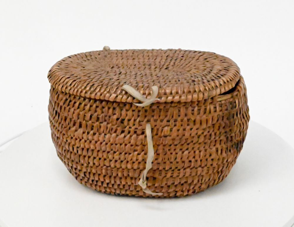 Antique Paiute covered basket