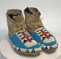 Northern Plains Beaded Moccasins
