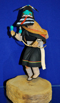 Hopi Pueblo Heoto Mana Kachina Doll By Glenn Fred