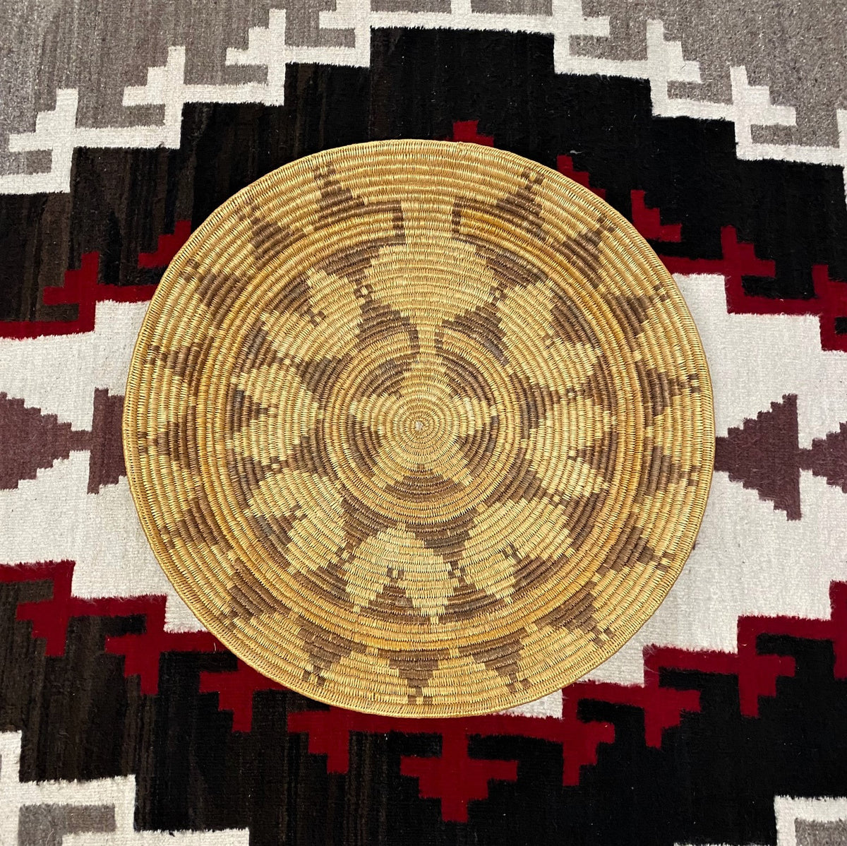 Very Large Navajo Wedding tray, ca. 1960