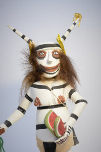 Large Hopi Pueblo Koshare Kachina Doll By Koope