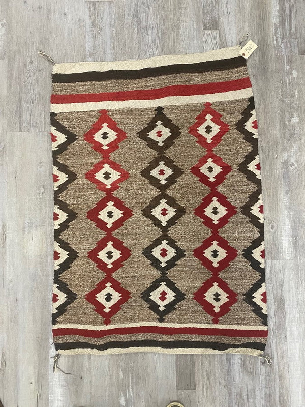 Antique Navajo Rug Ganado / Chinle, Az -  Cloud motif