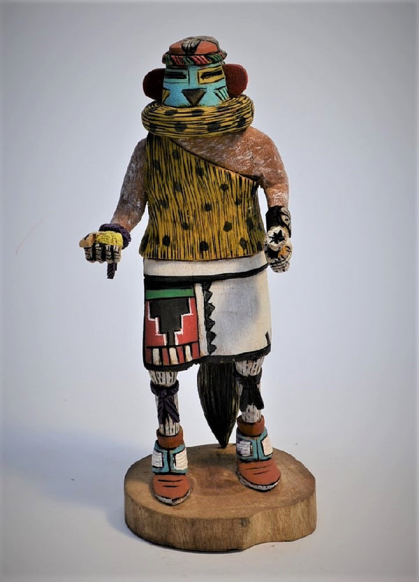 Hopi Pueblo A-Ha Kachina Doll By Earl Arthur