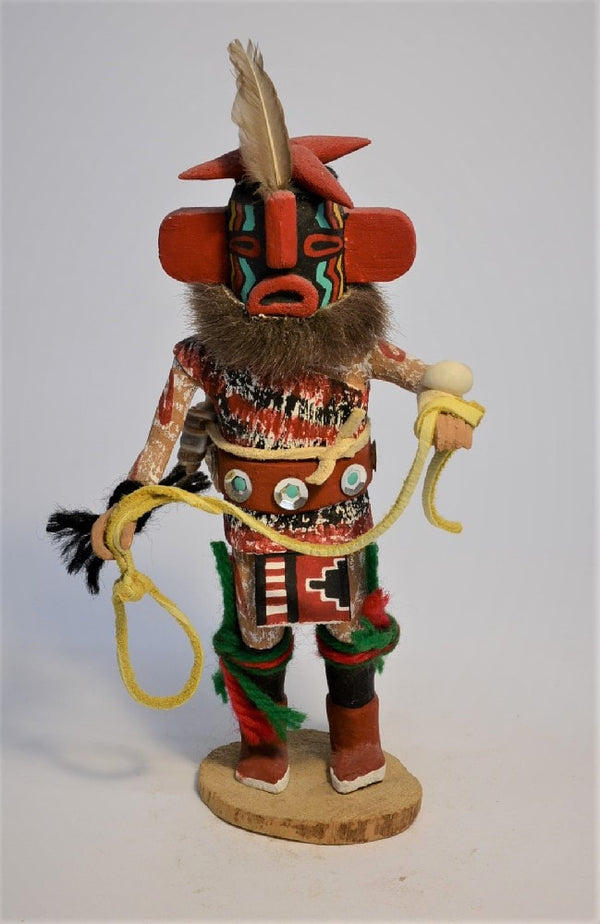 Hopi Pueblo Chili Pepper Kachina Doll By Uncle Clifford Pongyesvia