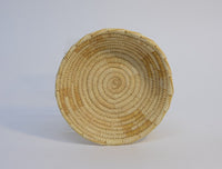 Papago basket, Southern Arizona, coiled Basket Tray of Yucca stem