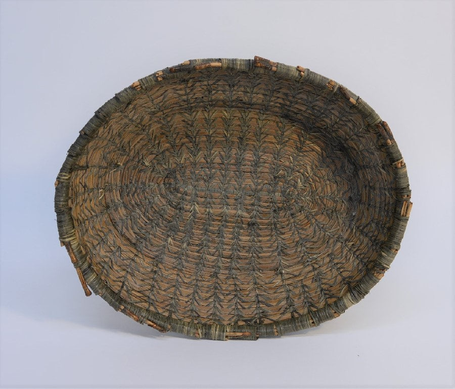 Native American Coushatta Pine Needle Baskets