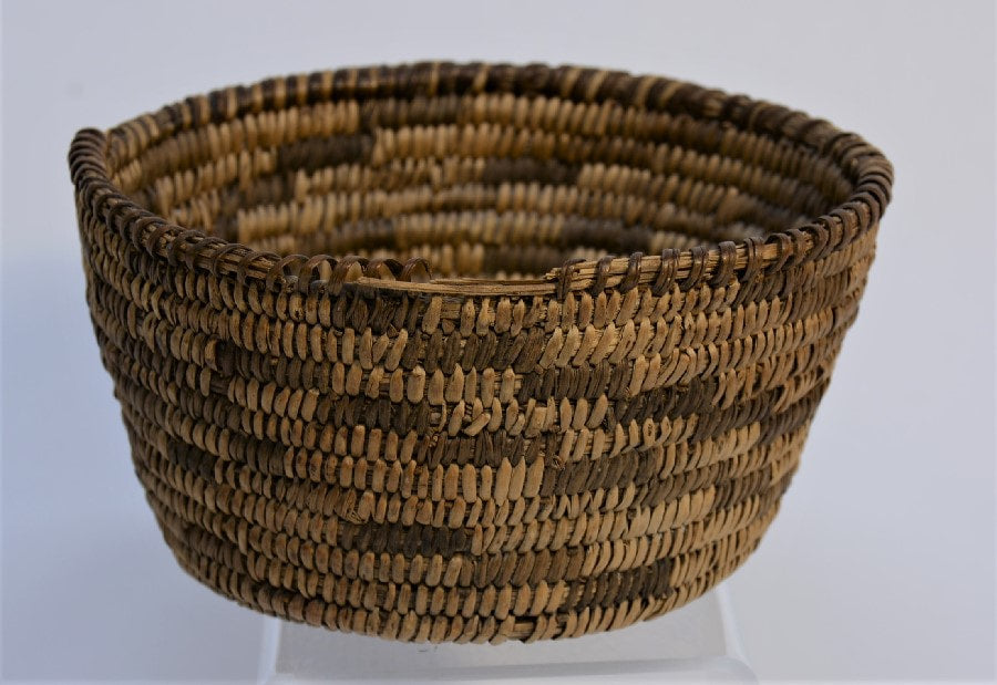 Pima Basket bowl with tall sides