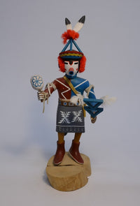 Hopi Pueblo Navajo (Tasap) Kachina Doll By Chester Williams