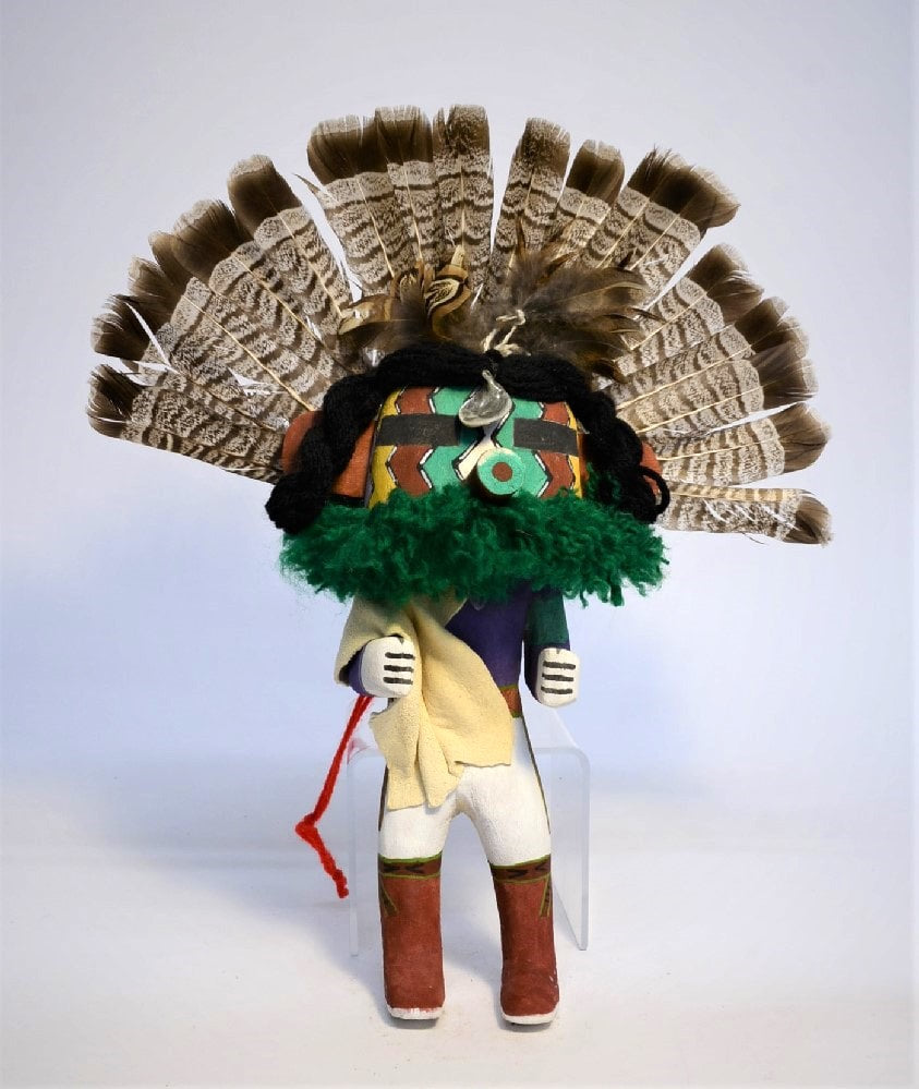 Hopi Pueblo Hanging Kachina Doll By Brian Cleveland