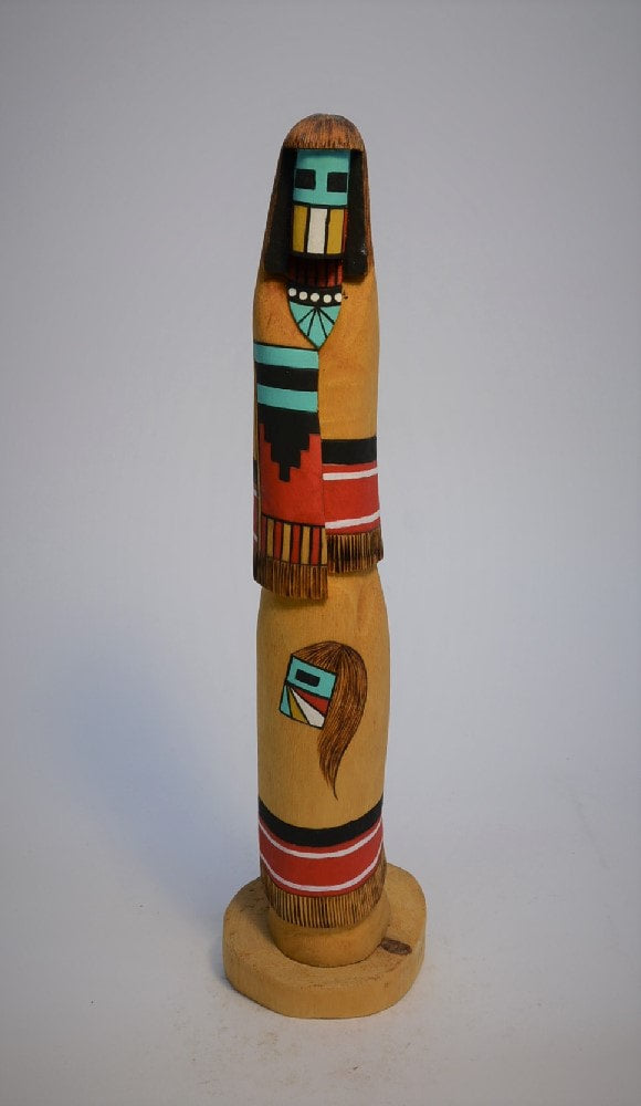 Hopi Pueblo Shalako Kachina Doll By A.C.