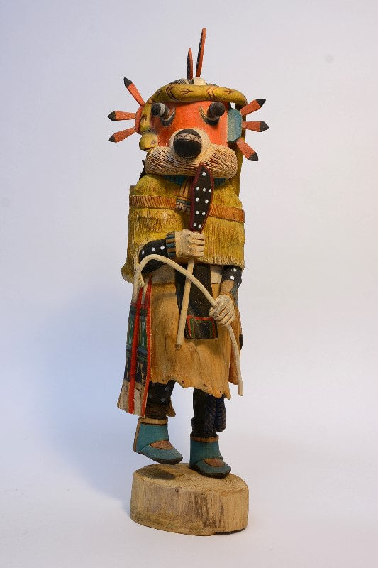 Hopi Pueblo Scavenger ooh-hu-hu Kachina Doll By Mihpi Chapella