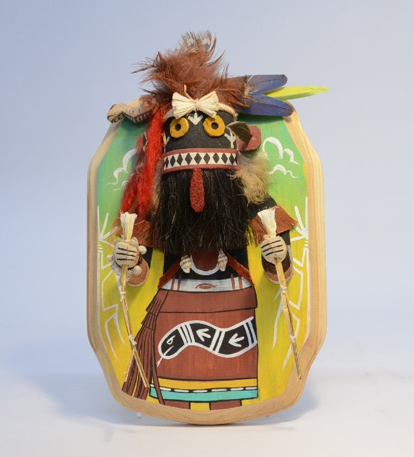 Hopi Pueblo Broadface Kachina Doll By Max Curley