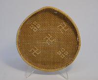 Vintage Bali Basketry Tray