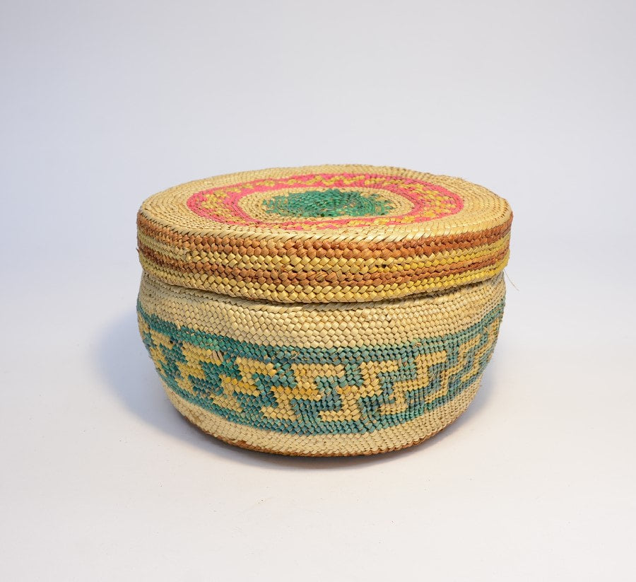 Large Antique Makah Basket