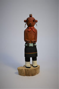 Hopi Pueblo Mud Head Kachina Doll By Richard Mase