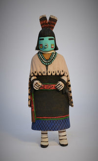 Hopi Pueblo Kau-A-Mana Kachina Doll By Earl Arthur