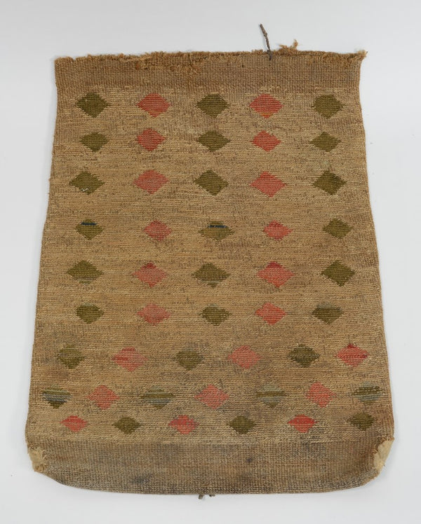 Antique Large Nez Perce Corn Husk Bag