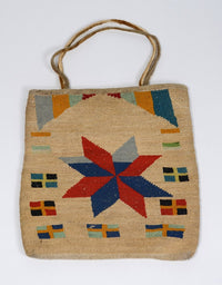 Fine Antique Nez Perce Cornhusk Bag