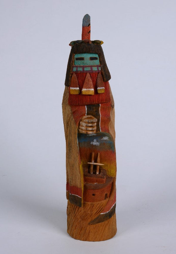 Hopi Pueblo Longhair Kachina Doll By Larson "Lar" Chapella