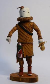 Large Hopi Pueblo Tino Youvella Eototo Chief Kachina Doll By Tino Youvella