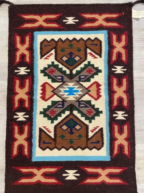 Southwest Wool Area Rug 2' x 3'