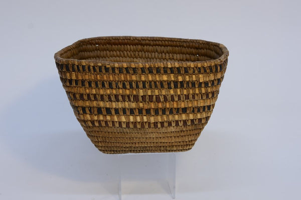 Coast Salish Imbricated basket