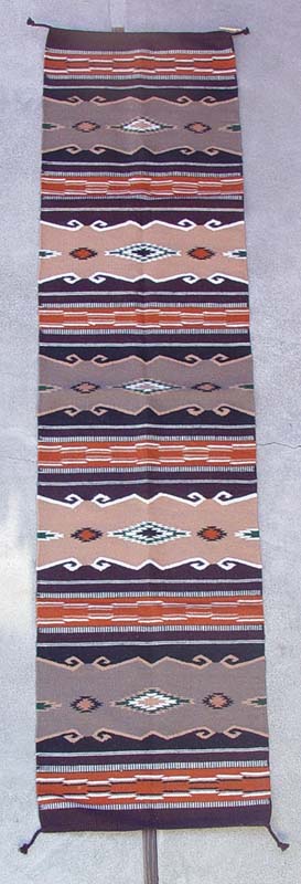 Southwest Area Rug Runner 2 1/2' x 10'